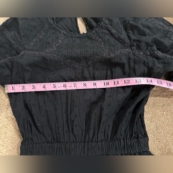 Zara cotton and lace mini dress - Picture 4 of 6